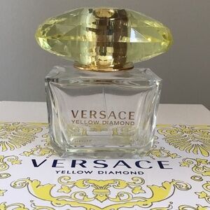 VERSACE Yellow Diamond 90ml spray empty designer bottle